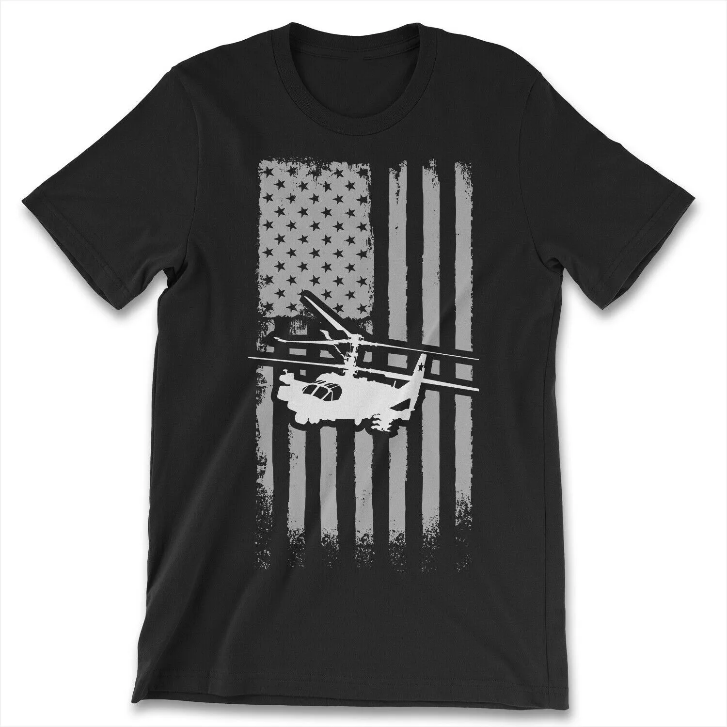 Американский флаг вертолет Новая мужская рубашка Liberal Air Jet Strong Nation футболка