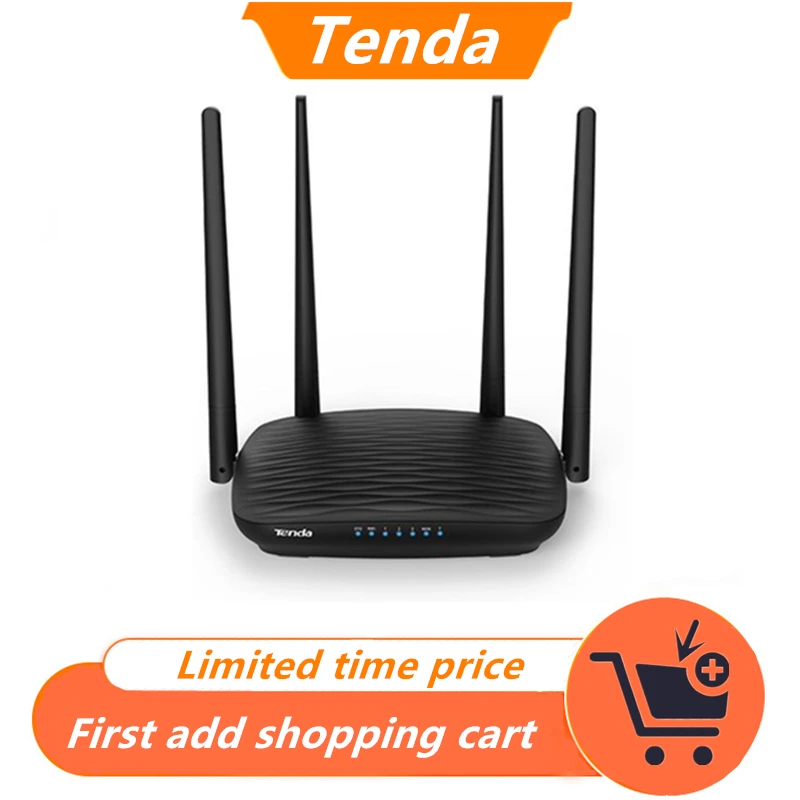 Tenda AC5 AC1200 маршрутизатор 5dBi антенны Wifi ретранслятор 2,4 ГГц 5 ГГц Двухдиапазонные роутеры приложение управление Wifi с английским интерфейсом