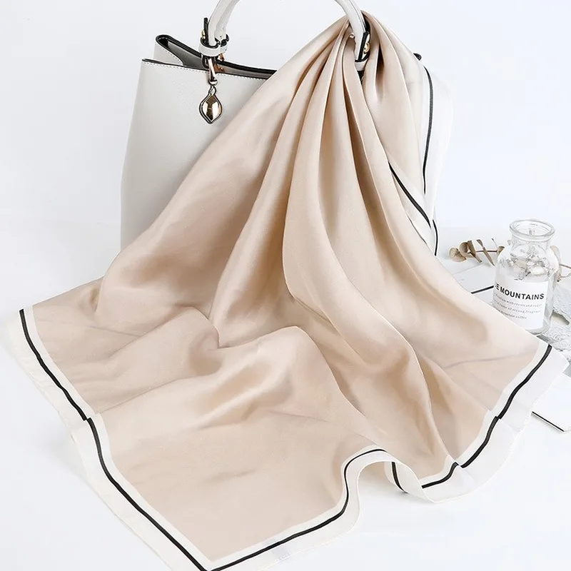 Шелковый шарф женское модное рабочее ожерелье декоративные шарфы маленькие