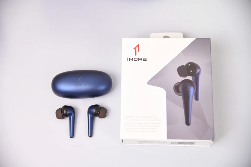 1more-auriculares inalámbricos ComfoBuds Pro, por Bluetooth 5,0, Aurora blue, ANC,...