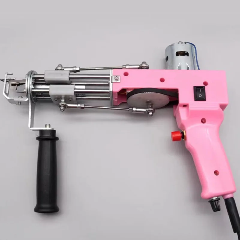 Электрический пистолет для пробивки ковров ручной машина плетения флокировки DIY