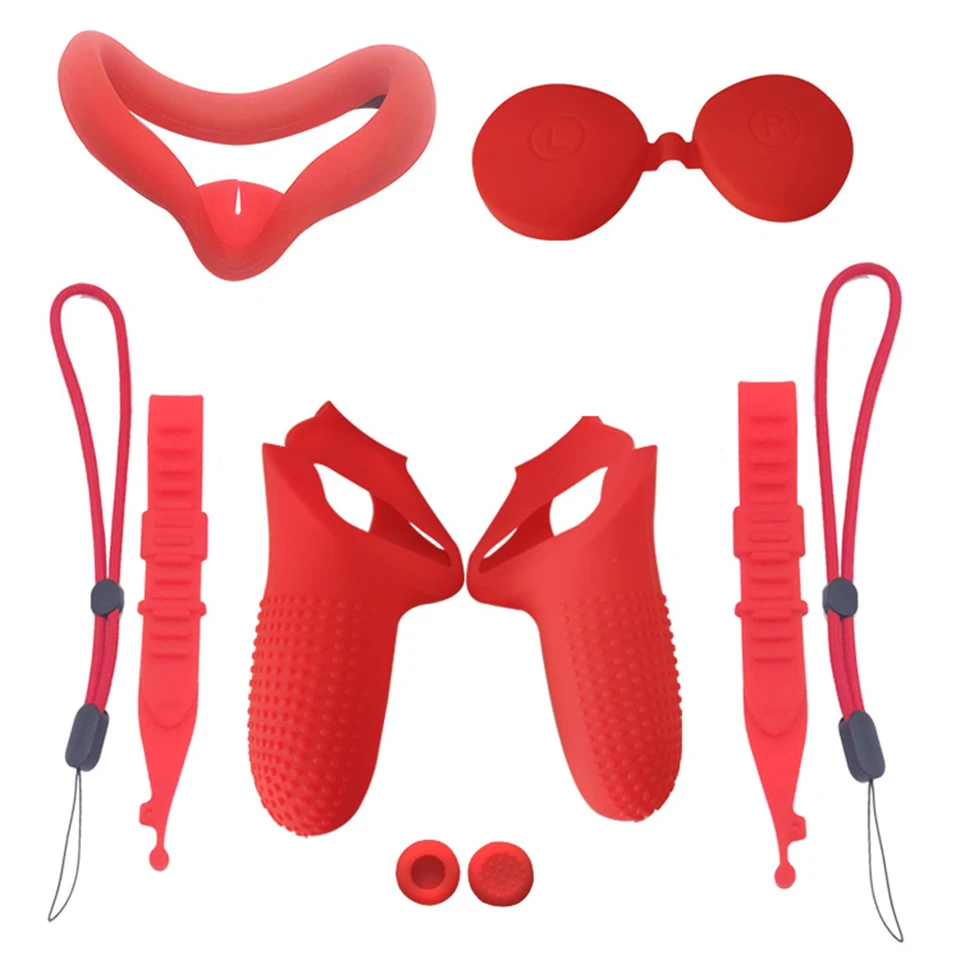 Набор силиконовых защитных чехлов для Oculus Quest 2 чехол глаз с сенсорным