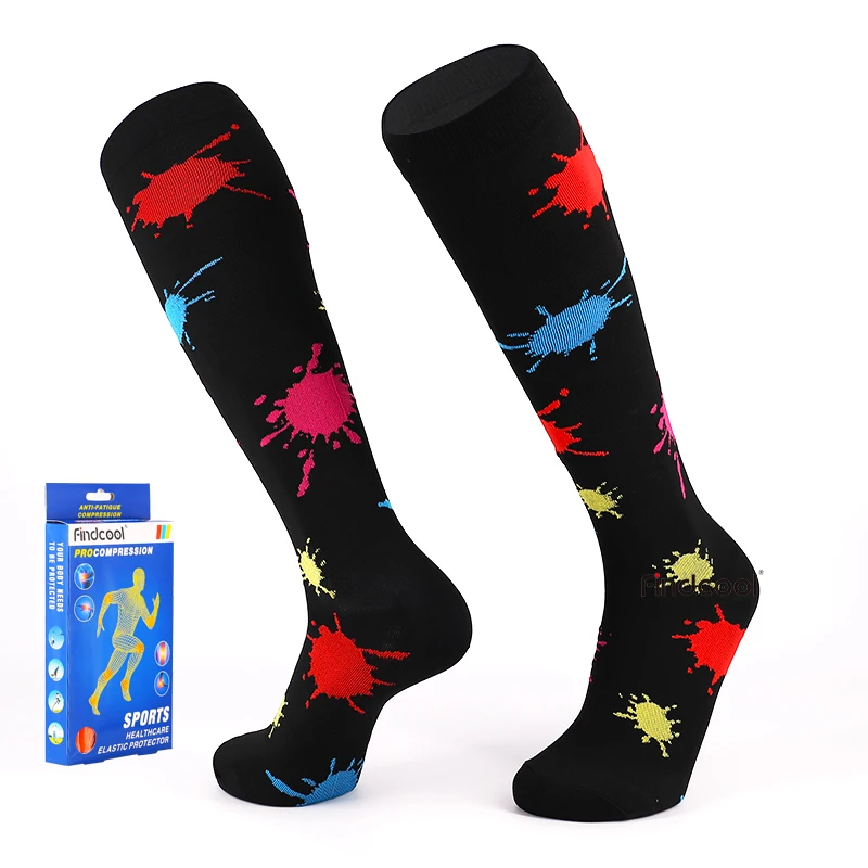Findcool унисекс спортивные носки для бега марафона велоспорта скалолазания