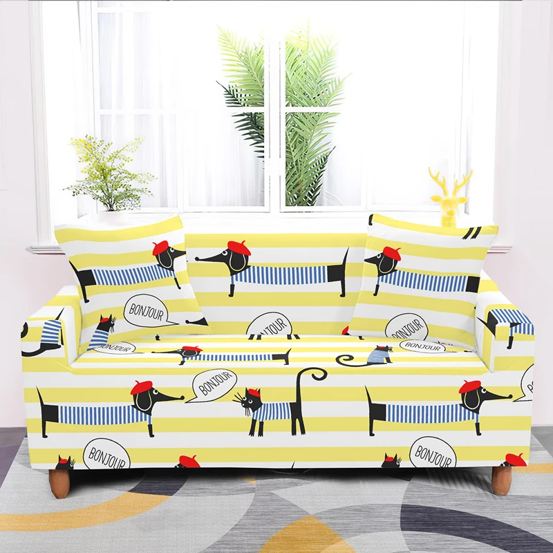 Профессиональный челнока Универсальный 1/2/3/4 местный диван крышку стрейч