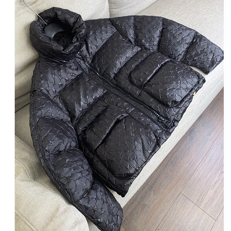 

New thickening white duck down bread served brief paragraph 95 female H19DY199 down jacket