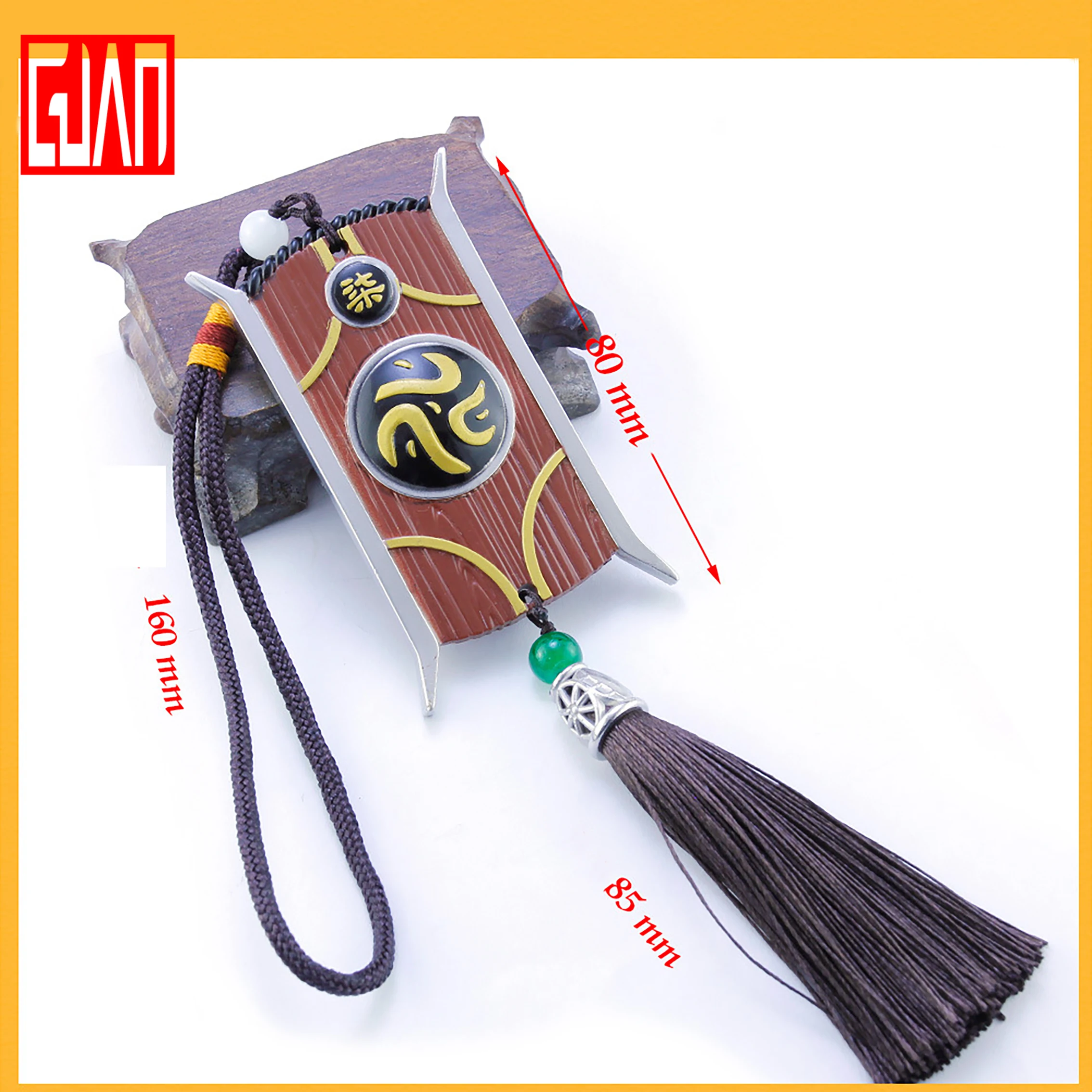 

Assassin 5 Animation Surrounding Assassin Organization Assassin Token Chain Pendant Waist Ornament Sister Mei Metal Pendant
