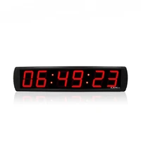 ganxin for 4 inch 6 digits portable led digital electronic countdown wall clock