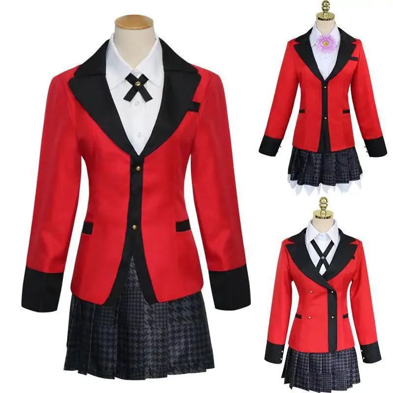 Аниме аниме Kakegurui Runa Yomozuki костюм для косплея джабами юмеко оранжевая толстовка с