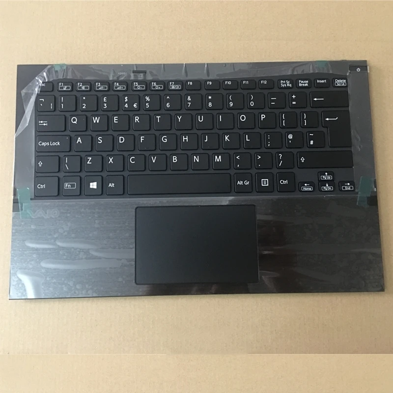 Клавиатура для ноутбука Sony VAIO Pro 13 SVP13A SVP132 SVP1321 SVP132A сенсорная панель с подсветкой