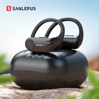 sanlepus b1 led display bluetooth earphone wireless headphones tws stereo earbuds sport gaming headset for xiaomi huawei iphone
