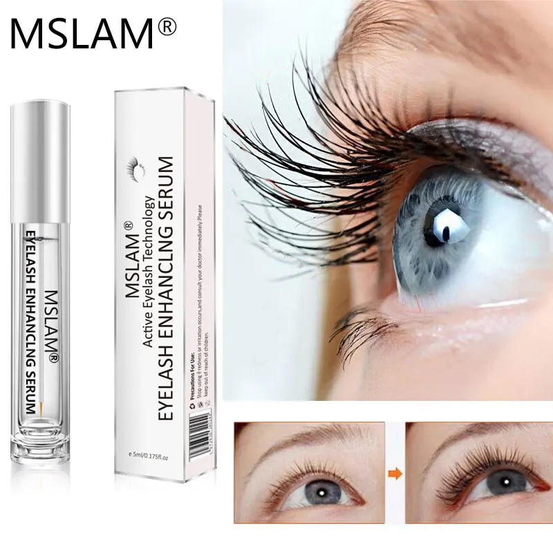 

Fast Eyelashes Growth Serum Fuller Thicker Natural Medicine Eye Lashes Liquid Essential Oil Makeup Eyelash Enhancer Treatments