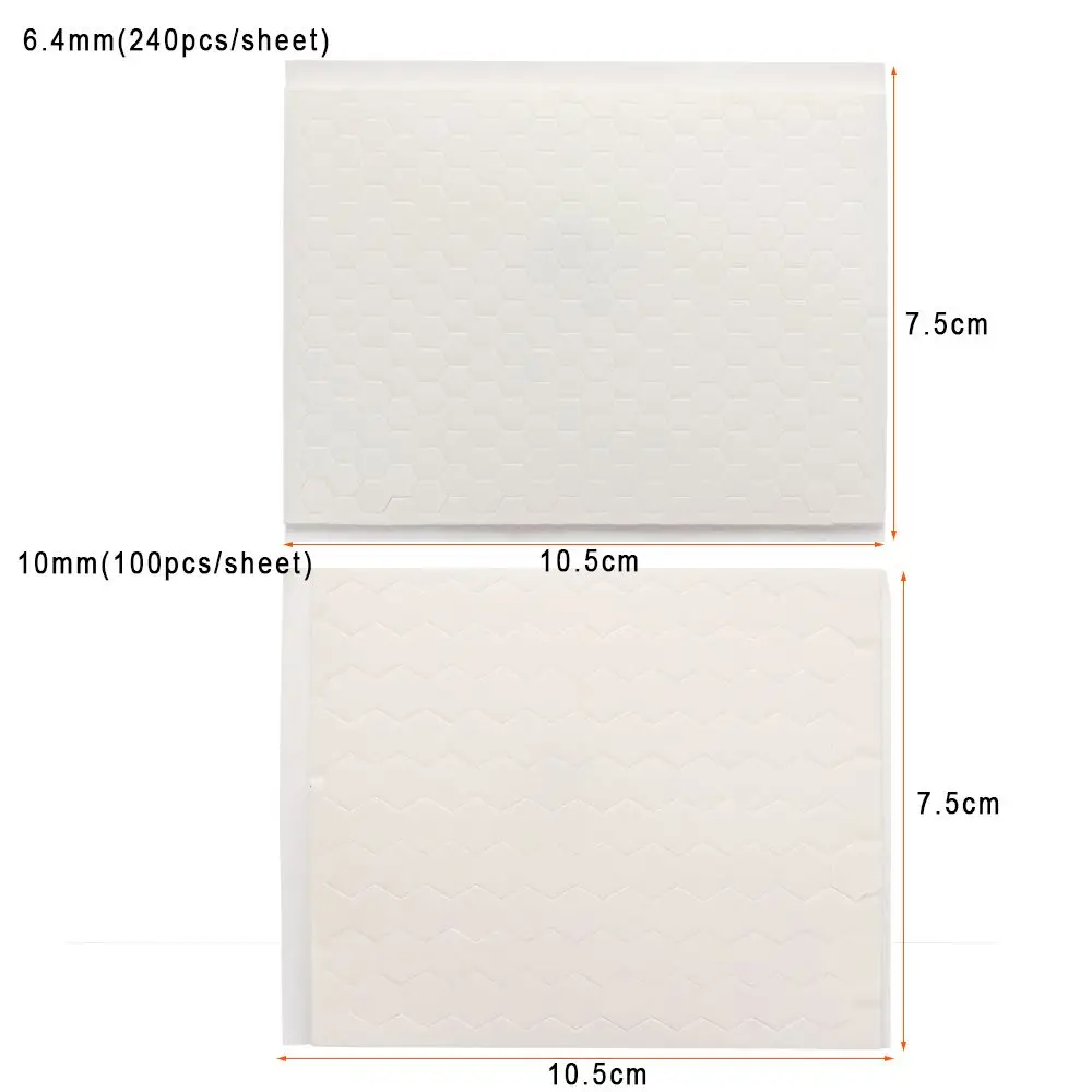 1 лист 3D двухсторонняя клейкая лента из пенопласта в горошек крепежная прочный