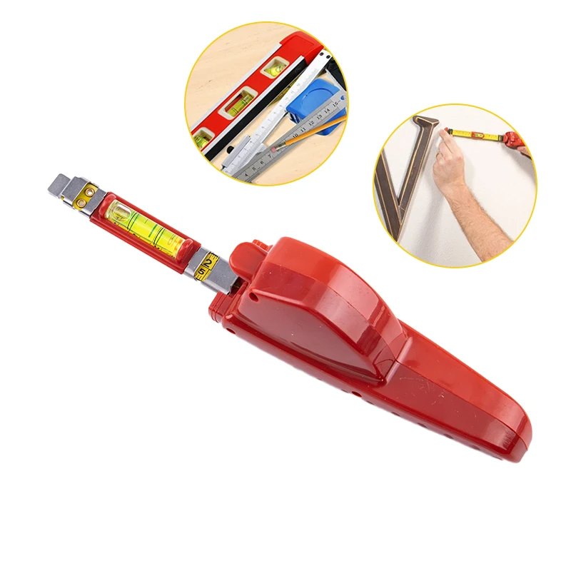 

All-In-One Picture Hanging Tool Hang-O-Matic Frame Hanger Ruler Spirit Level Portable Measure Accurately Tool