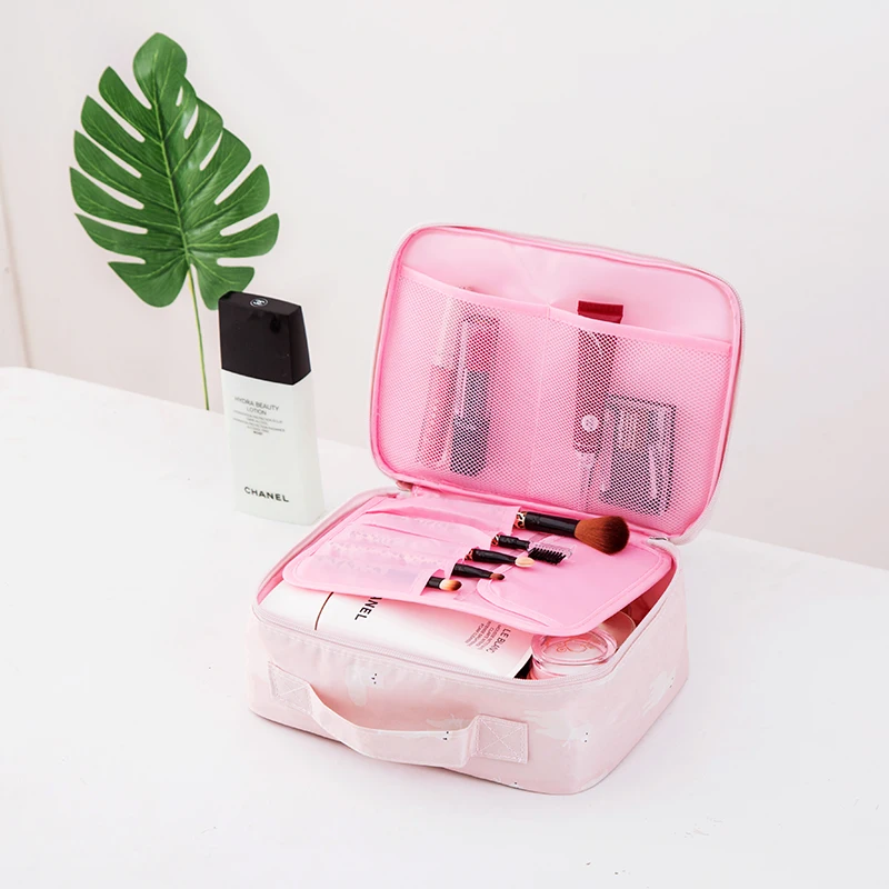 

Multifunctional Travel Waterproof Ladies Cosmetic Bag Large Capacity Portable Beautician Essential Cosmetic Bag Storage Bag