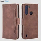 Чехол-кошелек s для MOTO One Fusion, чехол с магнитной застежкой, чехол-книжка для MOTO One Fusion + кожаный держатель для карт, чехол для телефона