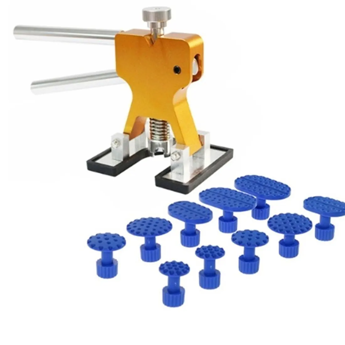 

Cars Tool Kit With 18 Tabs Hand Tool Sets Removal Tools Body Paintless Lifter Puller Car Dent Repair Tool