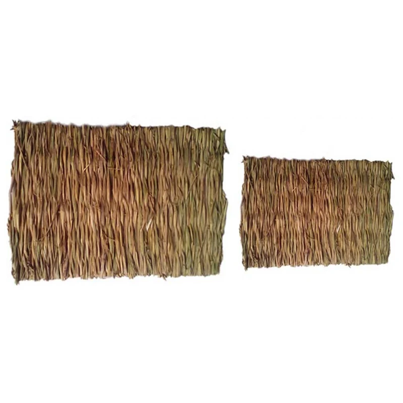 

Rabbit Grass Chew Mat Small Animal Hamster Guinea Pig Cage Bed House Pad