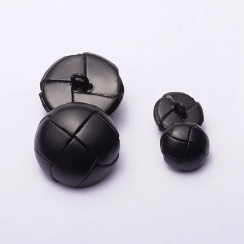 Новые пуговицы из натуральной кожи покрытые тканью для пальто ветровки Швейные