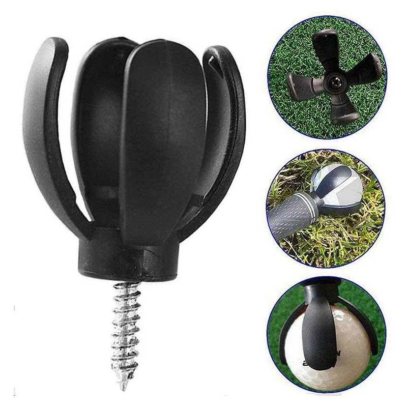 

14 Pcs Golf Ball Pick Up Retriever Grabber Claw Sucker Tool for Putter Grip, 4 Pcs 3 Claws & 10 Pcs 4 Claws