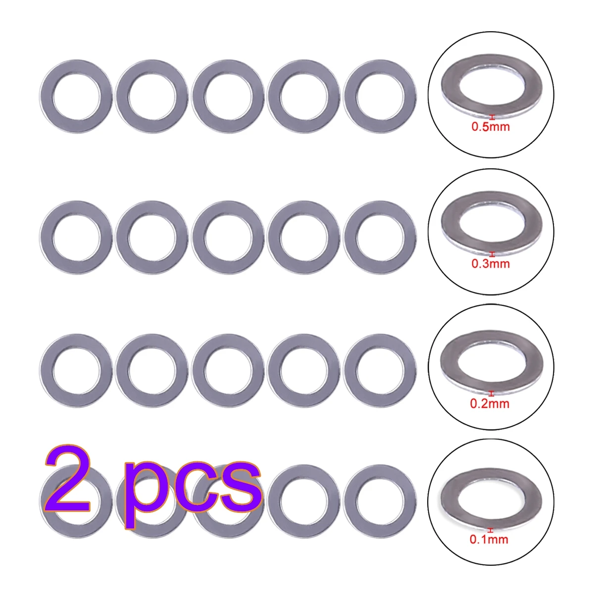2 kit Gear Gasket MODIKER для hk416 18:1 Шестерни поршень шторм поршневой головки 480 высокое Скорость электродвигателя подшипник для LDT 416 JQ № 2 Шестерни коробка модификации - Цвет: 2 kit Gear Gasket