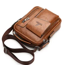 New Brand PU Leather Shoulder Bags Crossbody Bags for Men Messenger Bag Hot Sale Male Small Man Flap Mens Travel New Handbags