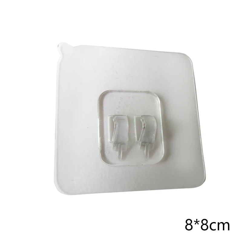 1 шт. крючок для розетки прозрачная прочная клейкая бесшовная розетка держатель