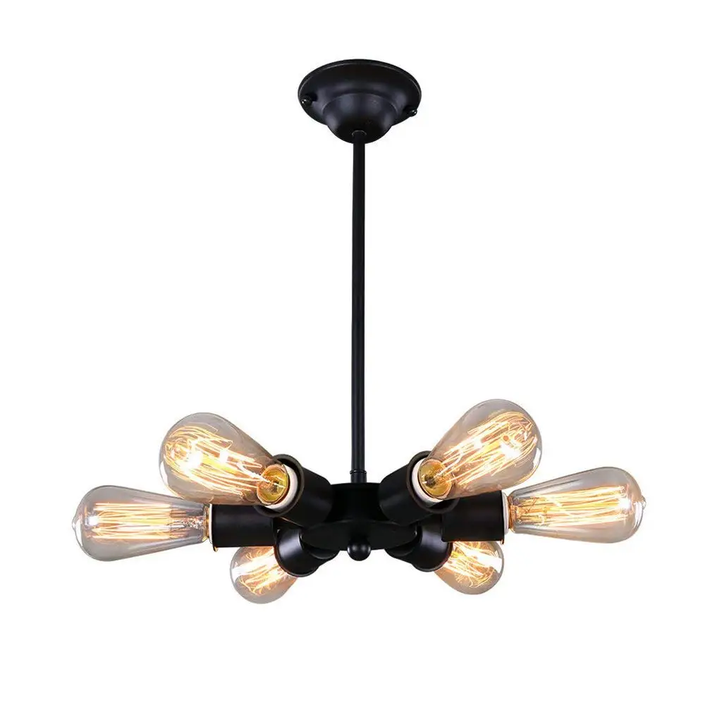 Винтажная металлическая люстра с колесиком обозрения висячий светильник в стиле