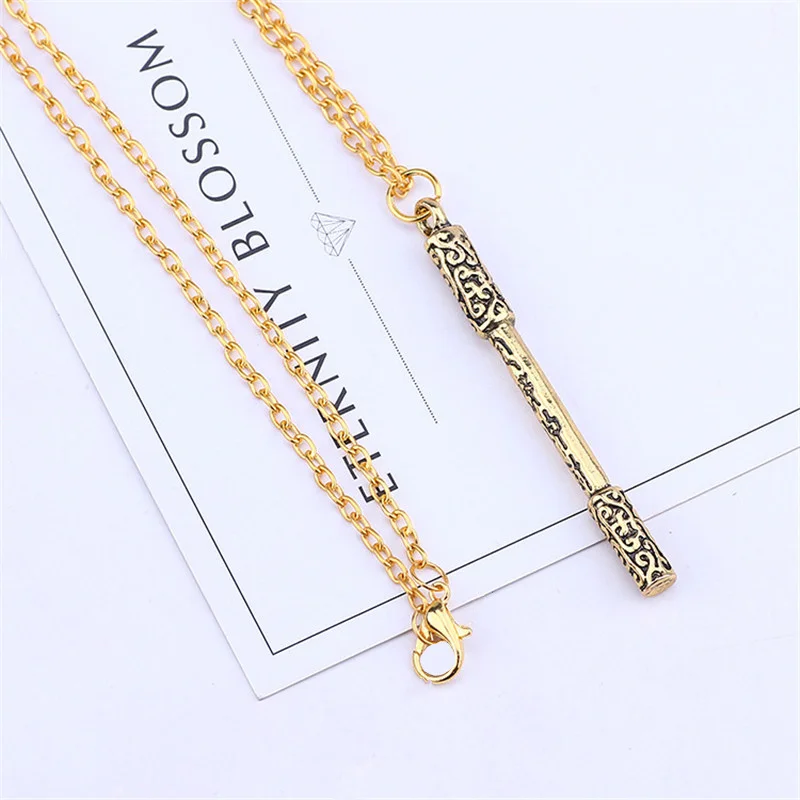 Личность Король обезьян Бар Подвески для мужчин металлическая палка Ожерелья