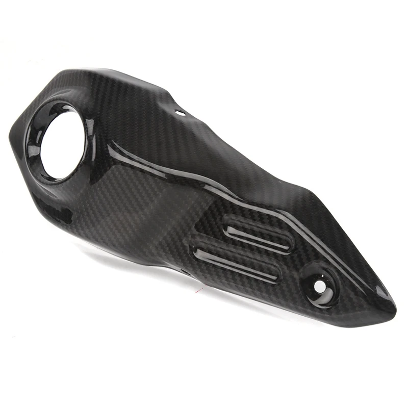 

for Yamaha MT-09 MT09 FZ-09 2017-2020 Motorcycle Carbon Fiber Exhaust Pipe Cover Shell Heat Shield Guard Accessories