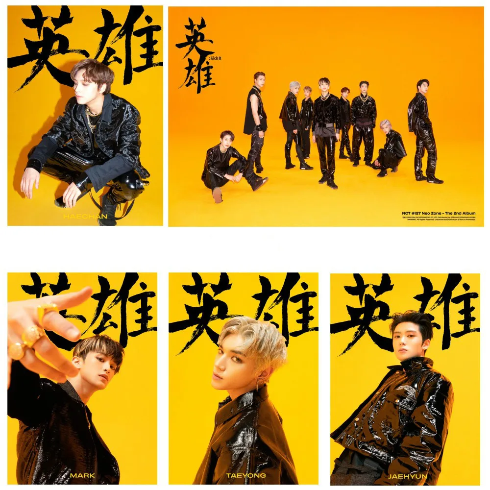 Стразы мозаика 5D Diy Алмазная картина dotz kpop NCT 127 Набор для вышивки крестиком