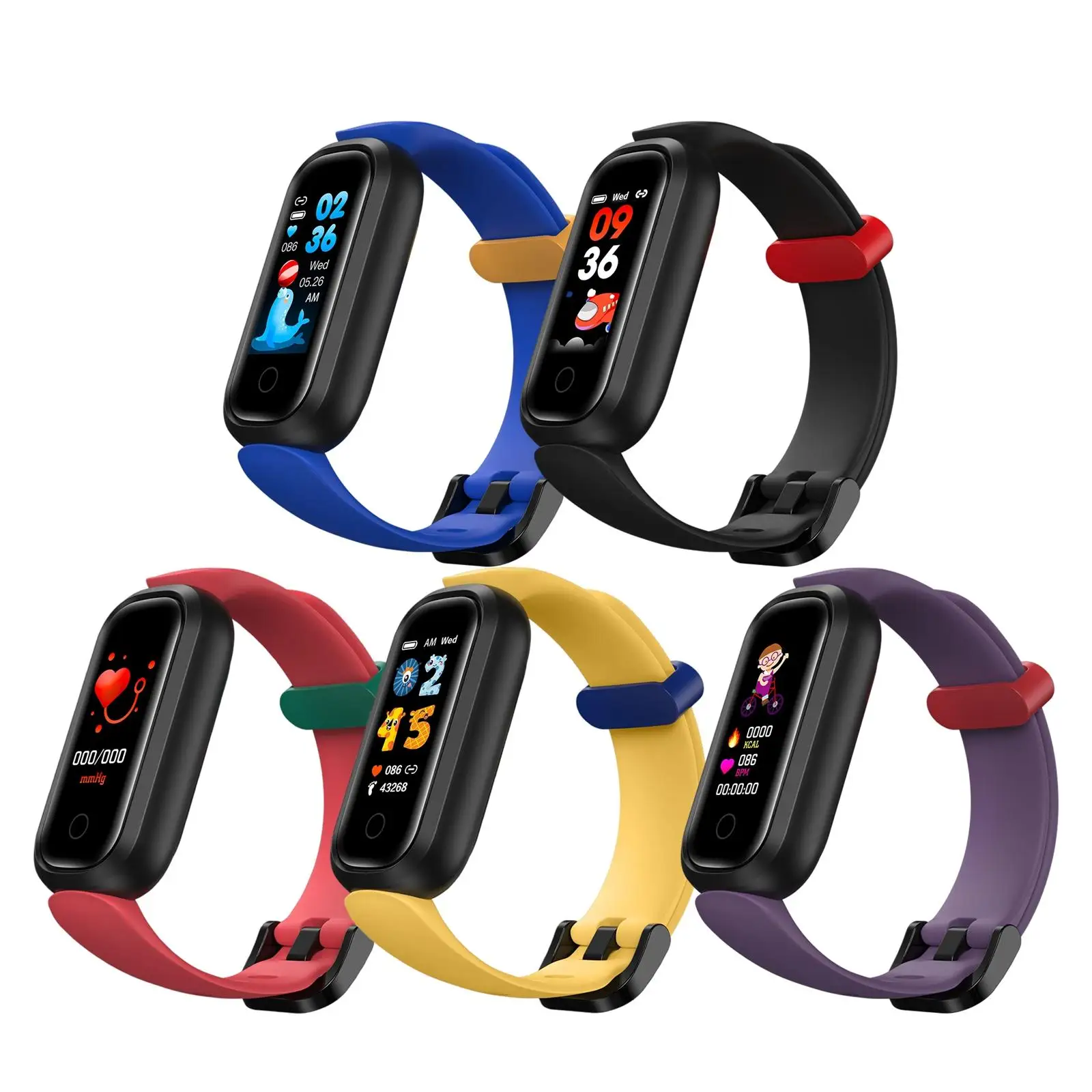 

Водонепроницаемые умные часы T12 с фитнес-трекером, монитором сна и шагомером