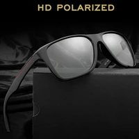 2021 photochromic polarized sunglasses men car driving goggles chameleon sunglass male discoloration glasses b1037