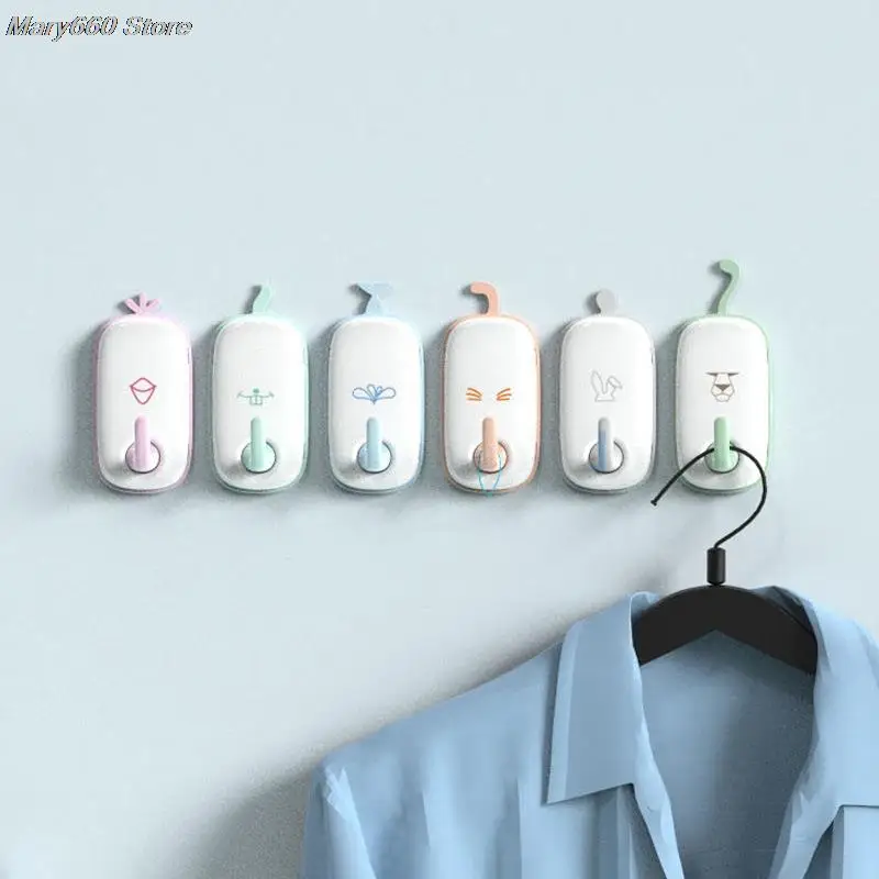 

Крючки из прочной вискозы без отверстий, 6 шт.