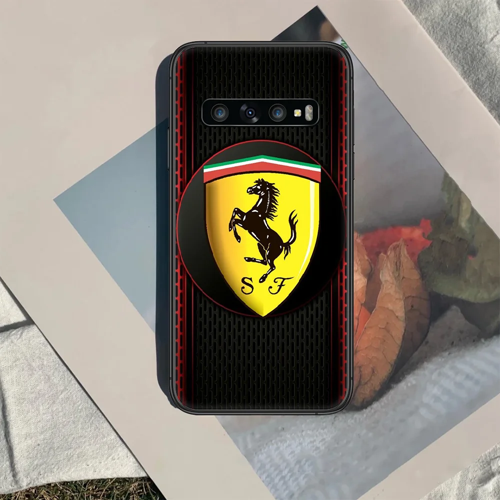 

Ferrari Sports car cool Phone Case Cover Hull For Samsung Galaxy S 7 8 9 10 e 20 FE edge uitra plus Note 9 10 20 black Cell