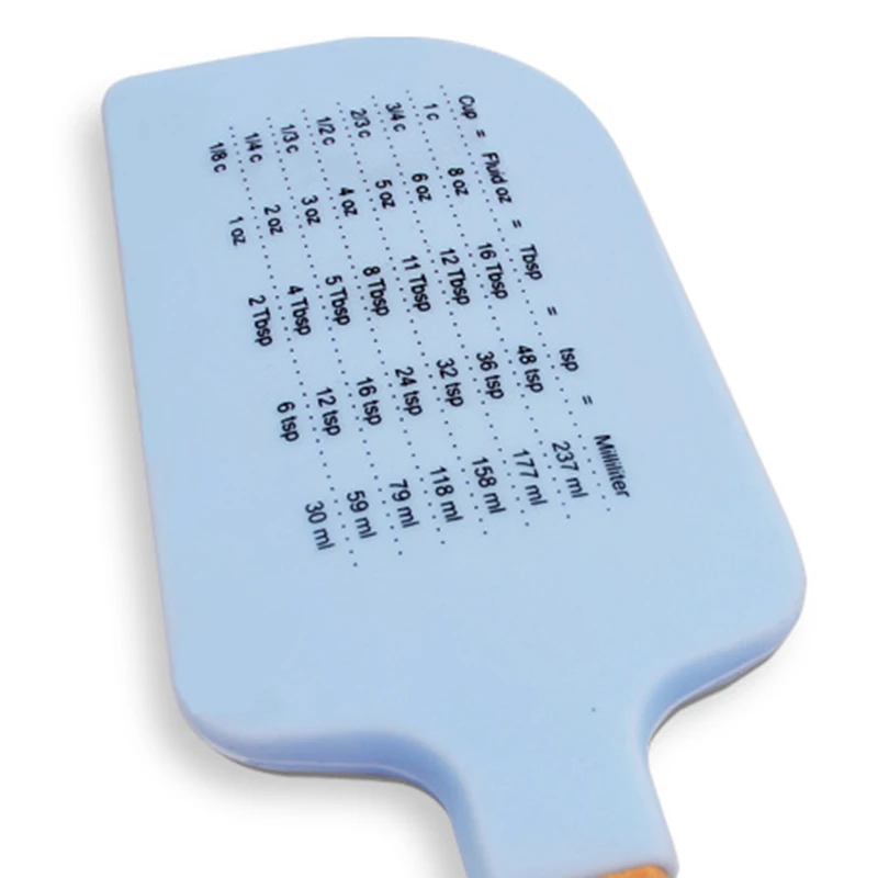 

justdolife Silicone Cake Spatula Wooden Handle Ergonomic Kitchen Spatula Icing Spatula Cake Baking Spatula Silicone Spatula