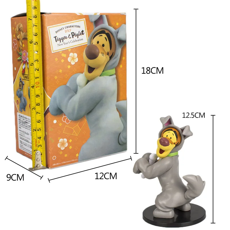 Мини Экшн фигурки Винни Пух Disney 9 шт./компл. игрушки милая кукла Тигр поросенок