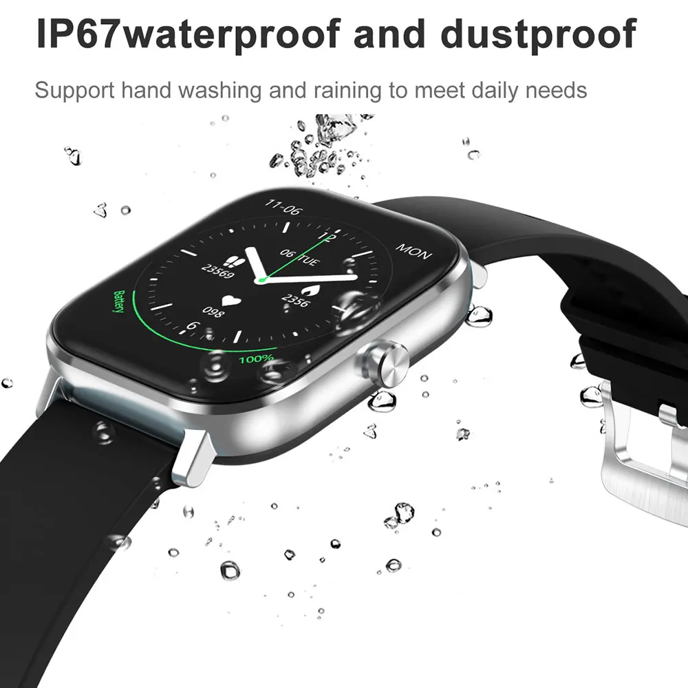 

GIIKNEW DT35 Smart Watch ECG PPG Heart Rate Monitor Blood Pressure Fitness Tracker Smartwatch P8 Pro Smart Watches For Men Women