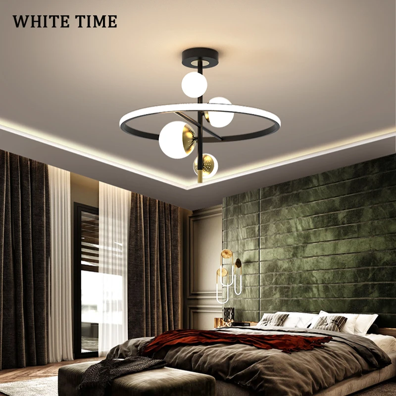 

Modern Led Chandelier For Living room Bedroom Dining room Nordic Design Home Decorate Lustre Ceiling Chandelier Lamp Fixtures