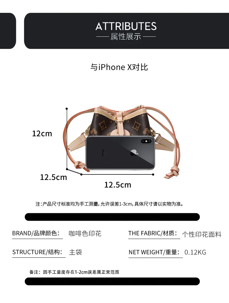 

2021 Fashion Women's Bucket Bag Luxury Brand Designer Handbags Women Messenger Bags for Women Female Shoulder Bag Crossbody Bags