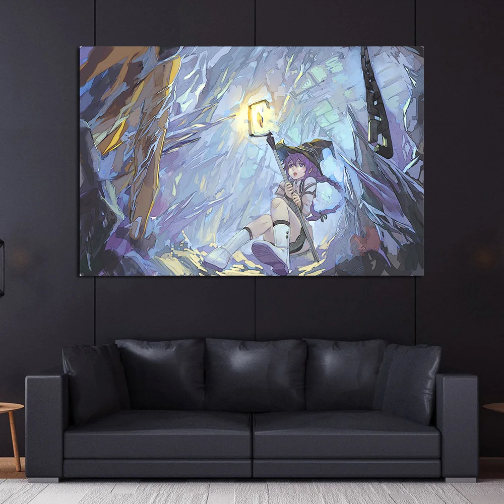 Мушокутенсей Аниме Нордические постеры на холсте Хд печать картина Современное украшение гостиной дома Японское.