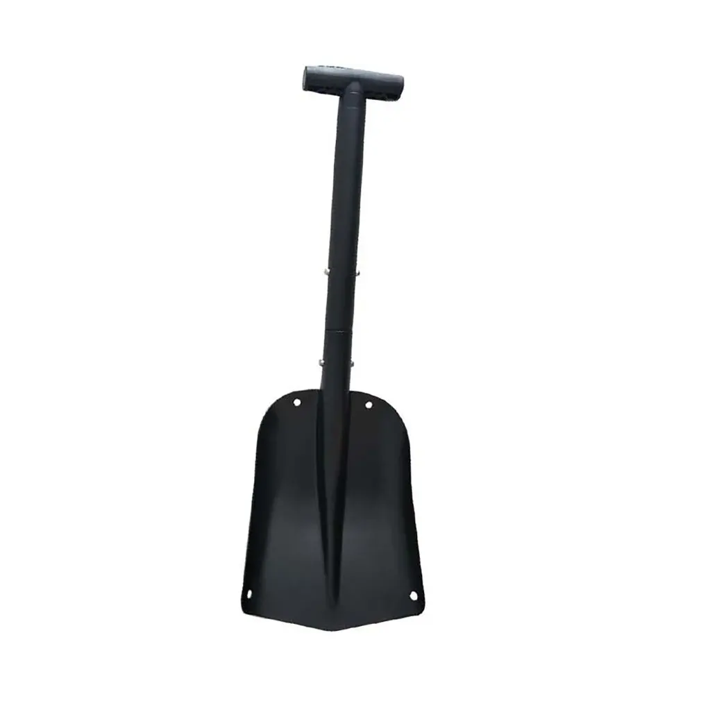 

Retractable Outdoor Snow Shovel Aluminum Alloy Ice Shovel Winter Snow Remover Tool Camping Garden Folding Shovel