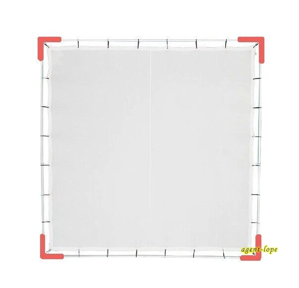 1 8x1 8 м 6'x6' 6x6 оправа бабочка съемный комплект + диффузионный белый