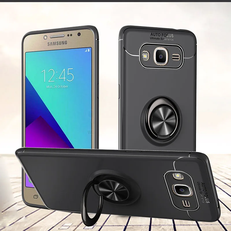Чехол для телефона с магнитным кольцом s для samsung Galaxy J1, автомобильный держатель, чехол для samsung Galaxy J110, роскошный ТПУ чехол, Fundas Coque