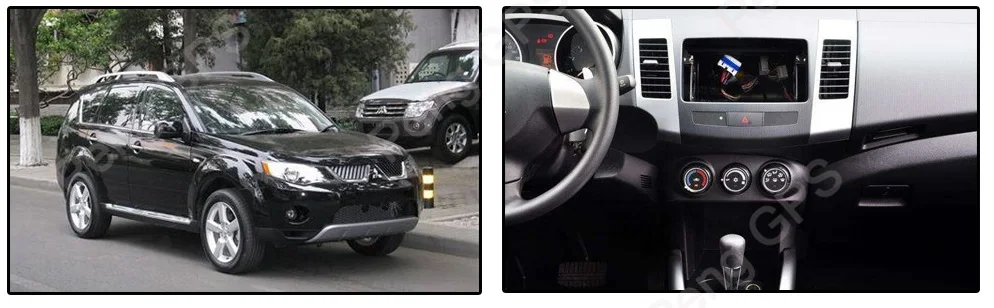 6 ядерный Tesla стиль Android 8,1 Автомобильный gps навигация для Mitsubishi Outlander Citroen C-Crosser peugeot 4007 CD плеер 4K головное устройство