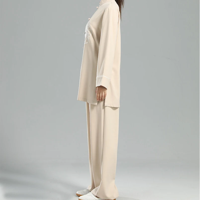 Новинка Тай Чи Мужская и женская униформа для боевых искусств цигун Утренние