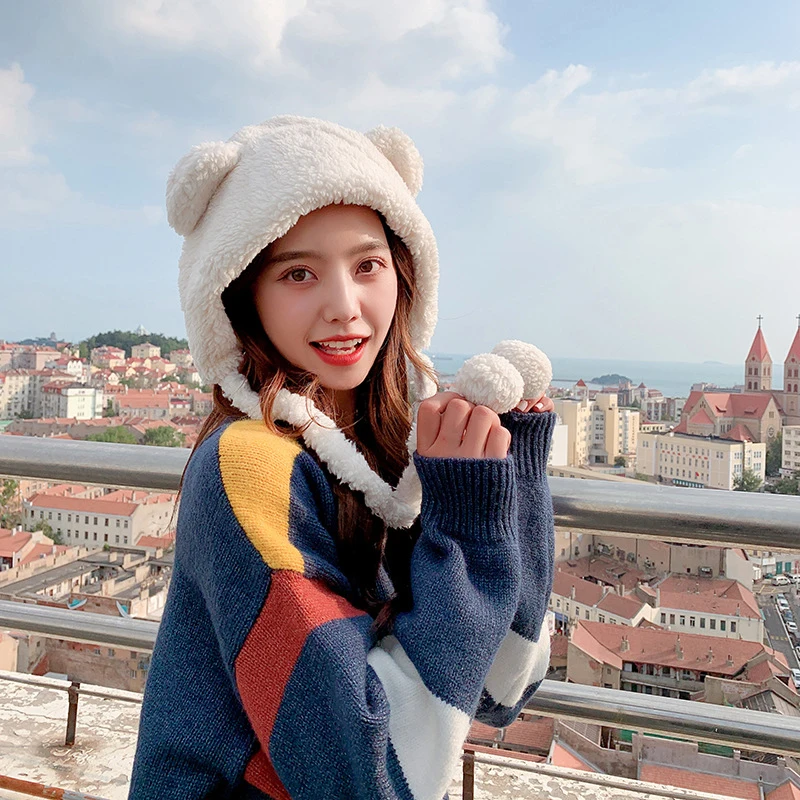 

Женская шапка, однотонная, зимняя, теплая, удобная, винтажная