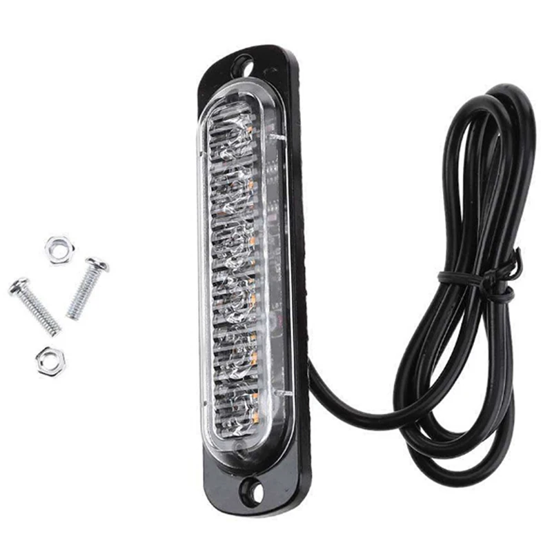 1 шт. Универсальный 6 светодиодный светильник для аварийной вспышки автомобиля