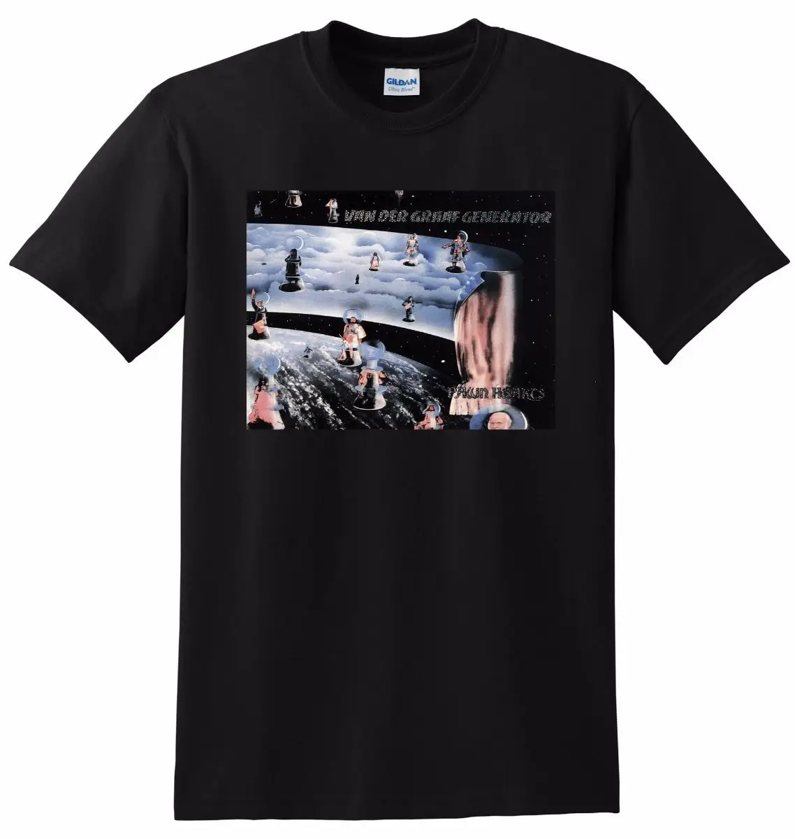 Футболка с генератором ван дер Грааф 100% хлопок модные футболки топ футболка