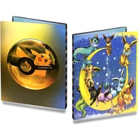 432pcs album pokemon cards collection book cartoon game card map pok%c3%a9mon binder folder holder list pikachu eevee kids toys gift