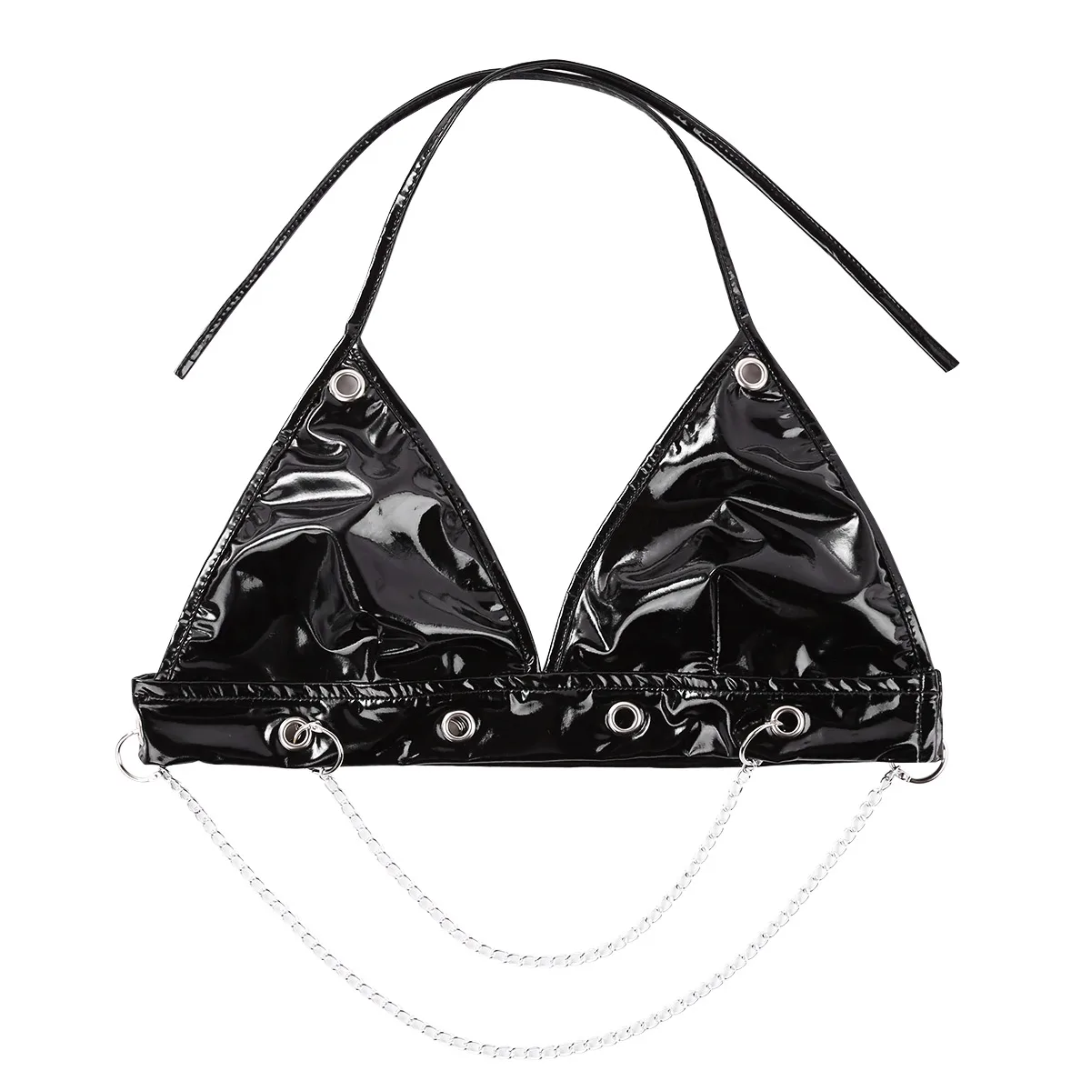 Женский трикотажный бюстгальтер с V-образным вырезом и открытой спиной | Женская